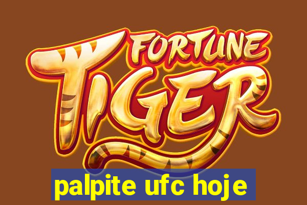 palpite ufc hoje